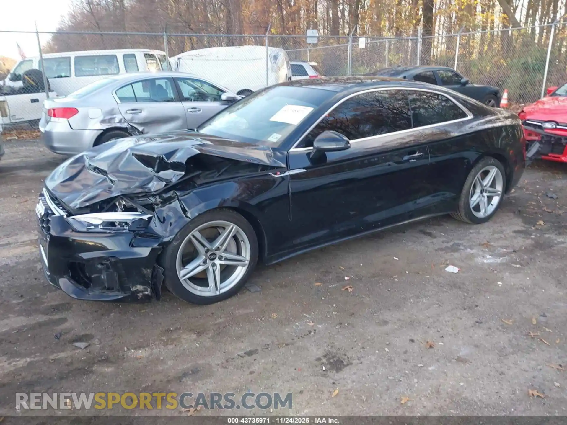 2 Photograph of a damaged car WAUSAAF59MA054957 AUDI A5 2021