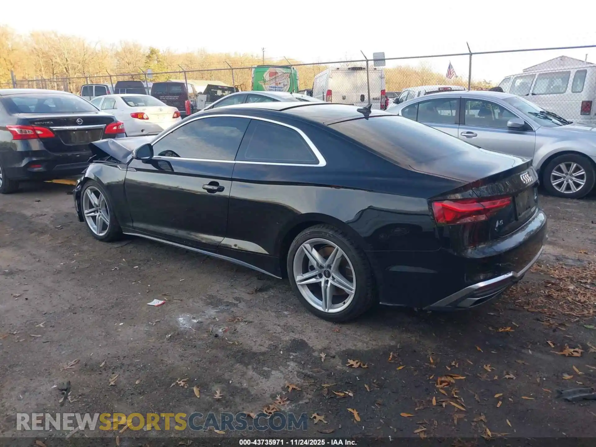 3 Photograph of a damaged car WAUSAAF59MA054957 AUDI A5 2021