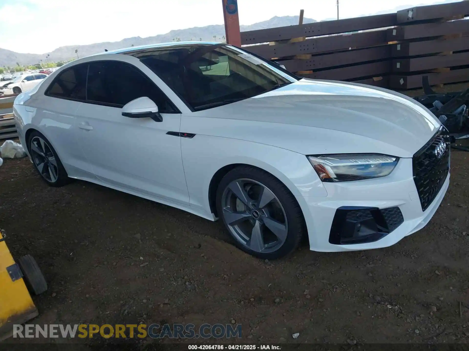 1 Photograph of a damaged car WAUTAAF56MA029485 AUDI A5 2021