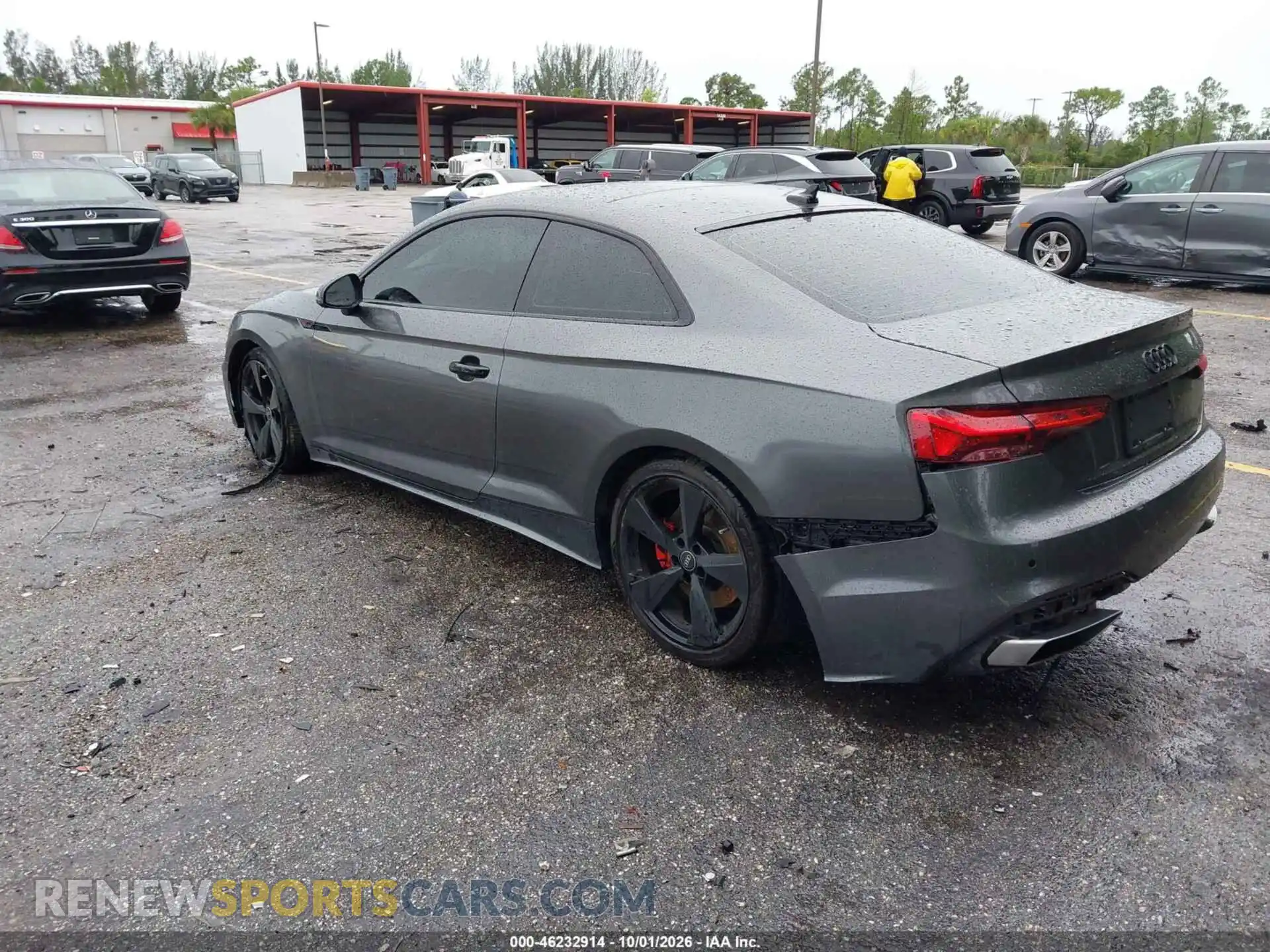 3 fotografías del automóvil dañado WAUTAAF57MA056565 AUDI A5 2021