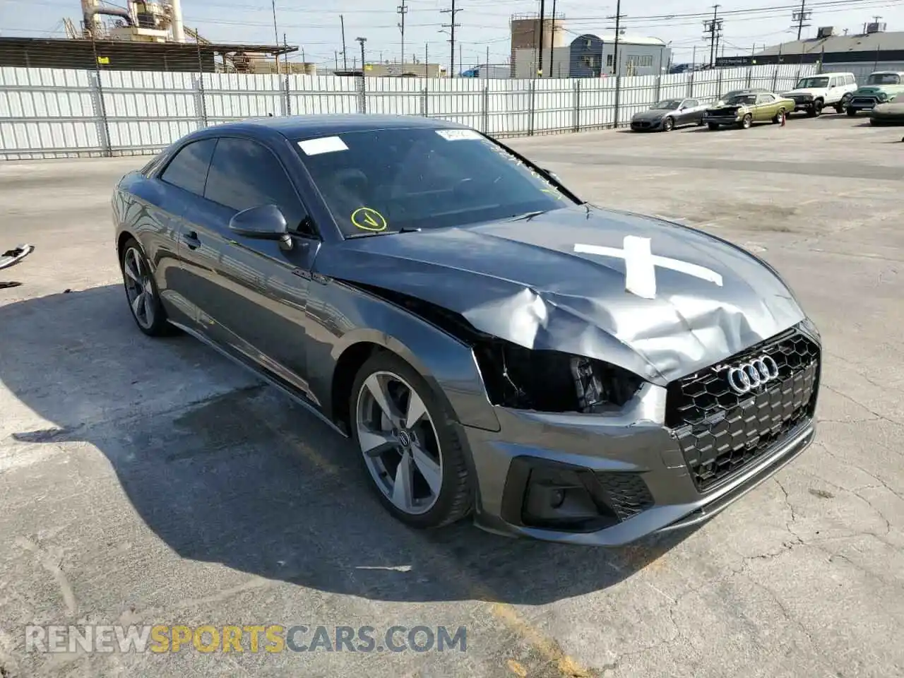 1 Photograph of a damaged car WAUTAAF59MA022093 AUDI A5 2021