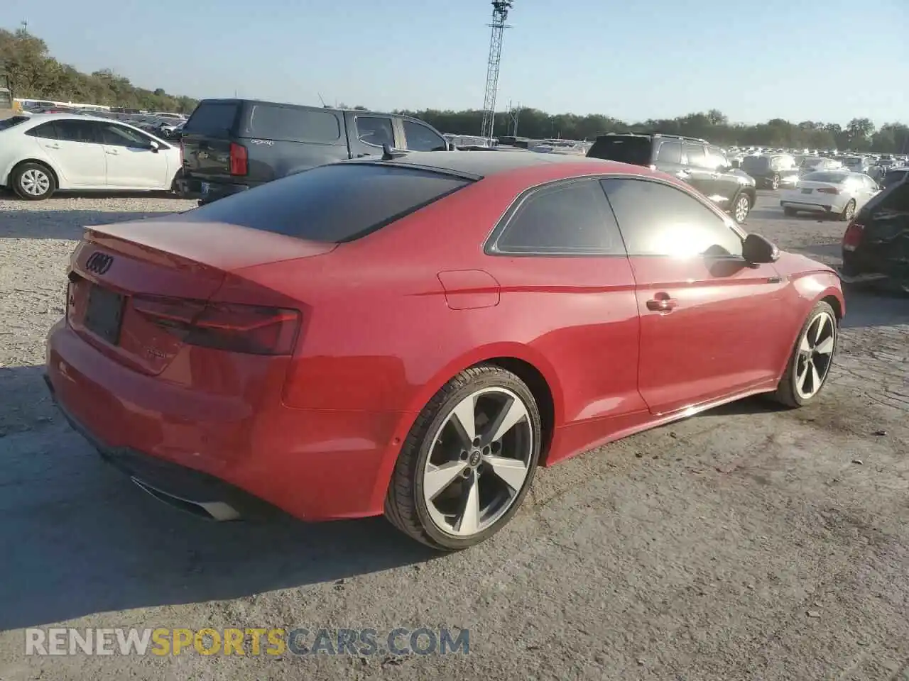 3 Photograph of a damaged car WAUUAAF59MA054305 AUDI A5 2021