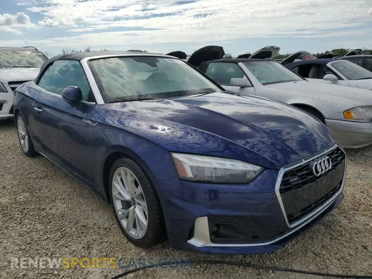1 Photograph of a damaged car WAUWAGF50MN002727 AUDI A5 2021