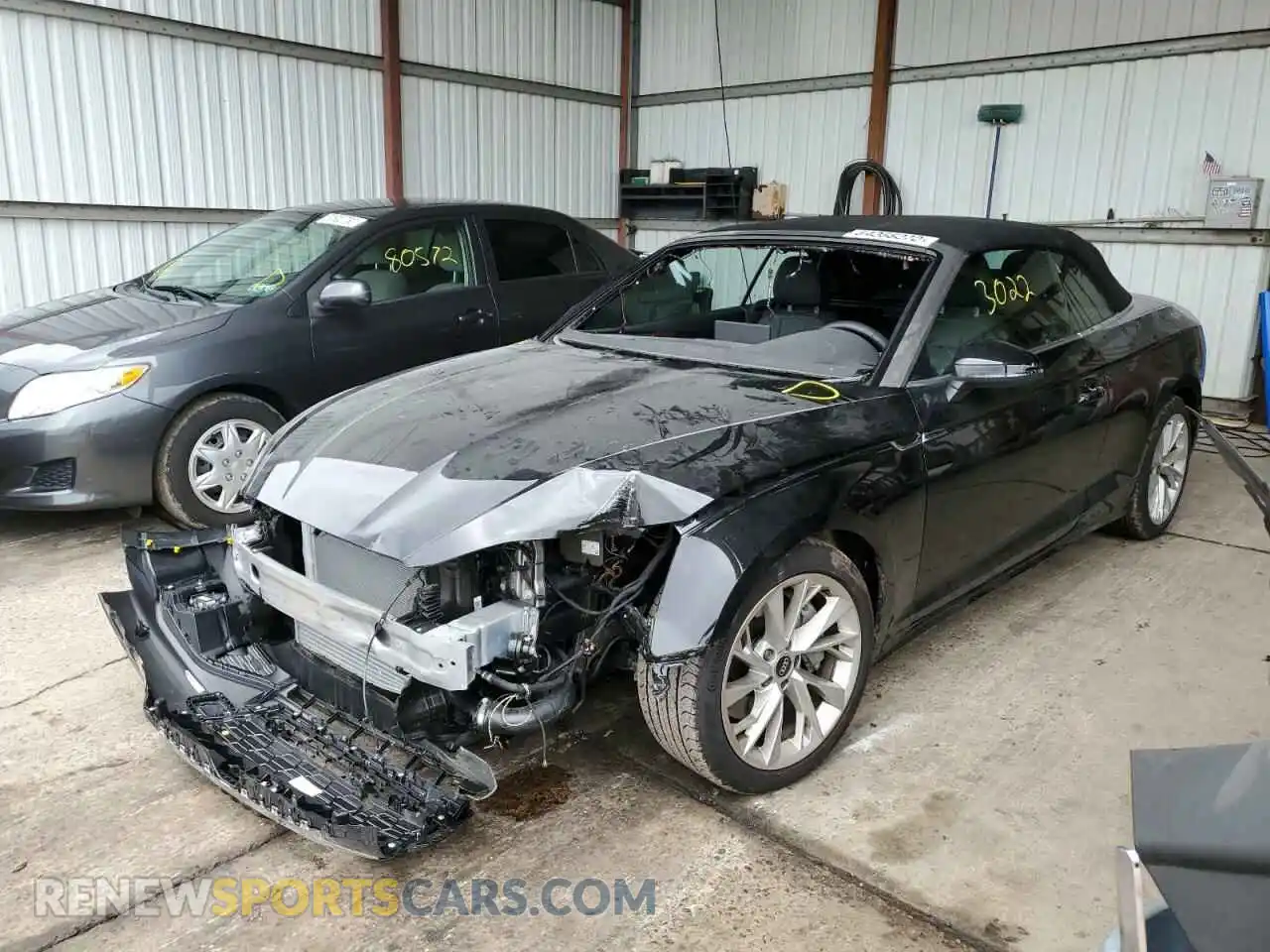 2 Photograph of a damaged car WAUWAGF50MN006731 AUDI A5 2021