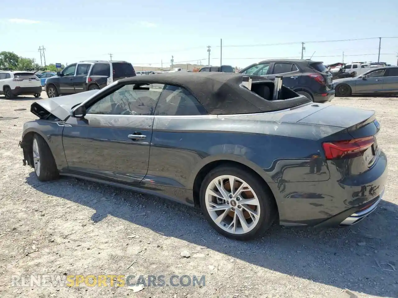 2 Photograph of a damaged car WAUWAGF56MN004871 AUDI A5 2021