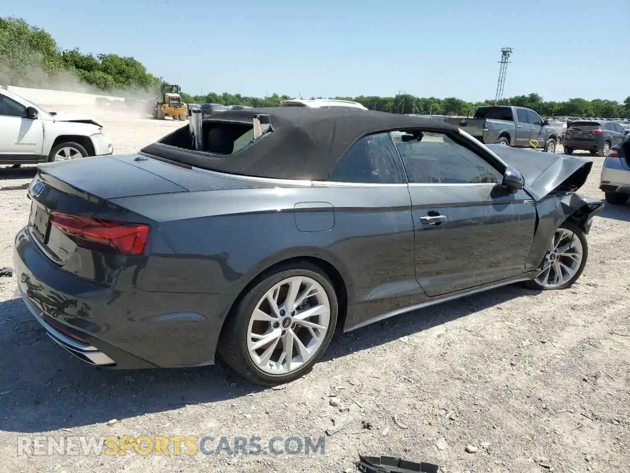 3 Photograph of a damaged car WAUWAGF56MN004871 AUDI A5 2021
