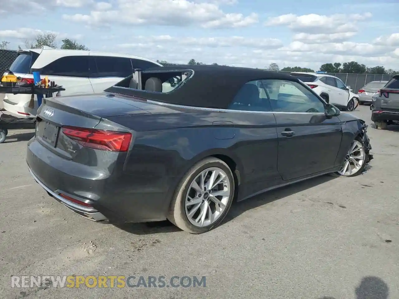 3 Photograph of a damaged car WAUWAGF58MN004841 AUDI A5 2021