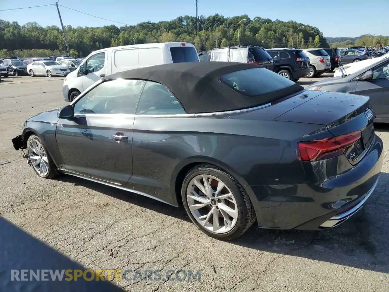2 Photograph of a damaged car WAUWAGF58MN004855 AUDI A5 2021