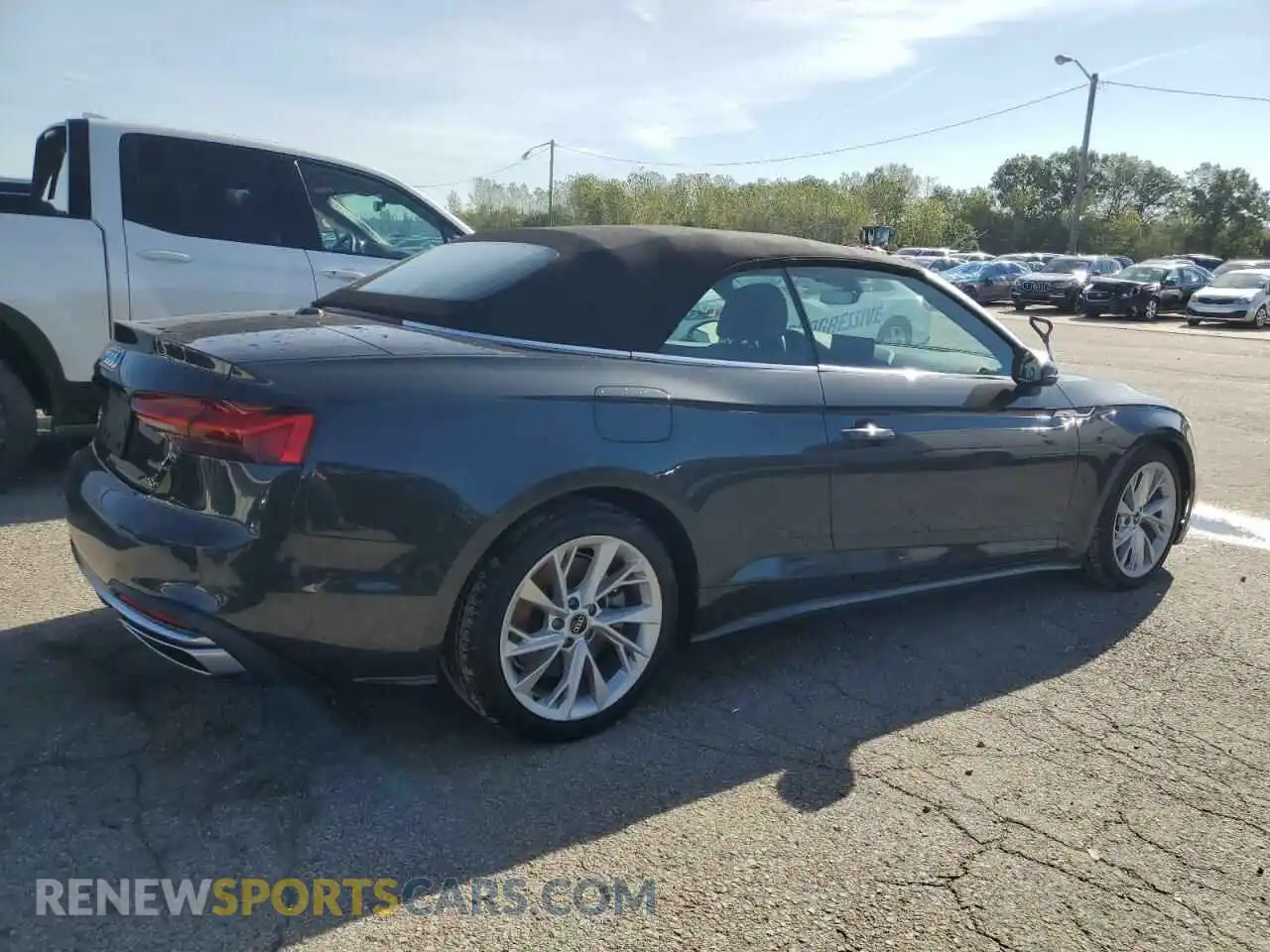 3 Photograph of a damaged car WAUWAGF58MN004855 AUDI A5 2021