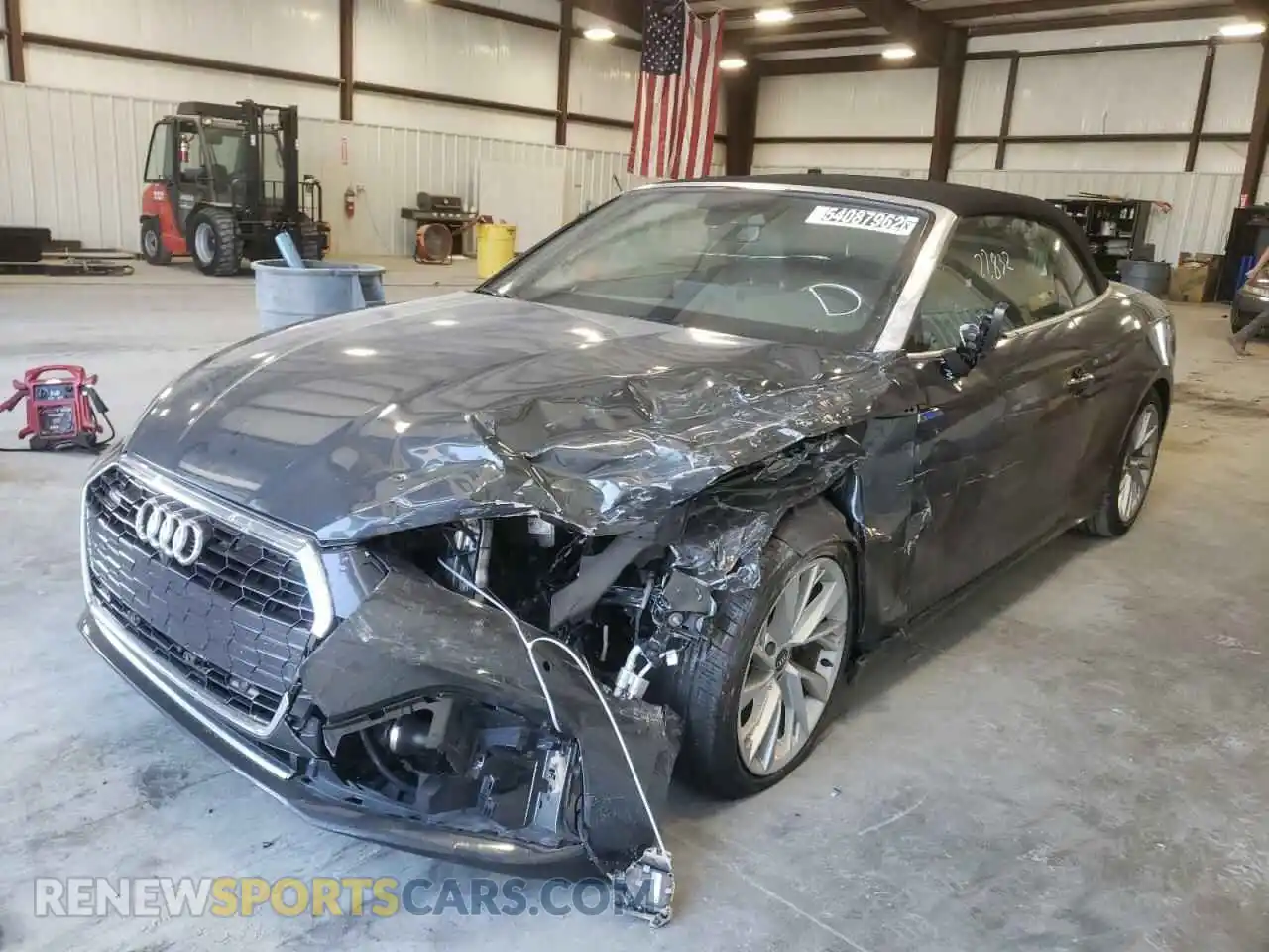 2 Photograph of a damaged car WAUWAGF5XMN002492 AUDI A5 2021