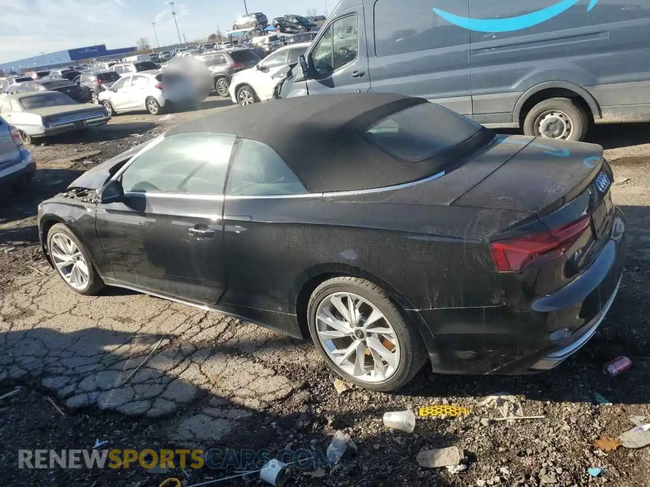 2 Photograph of a damaged car WAU2AGF56NN007740 AUDI A5 2022