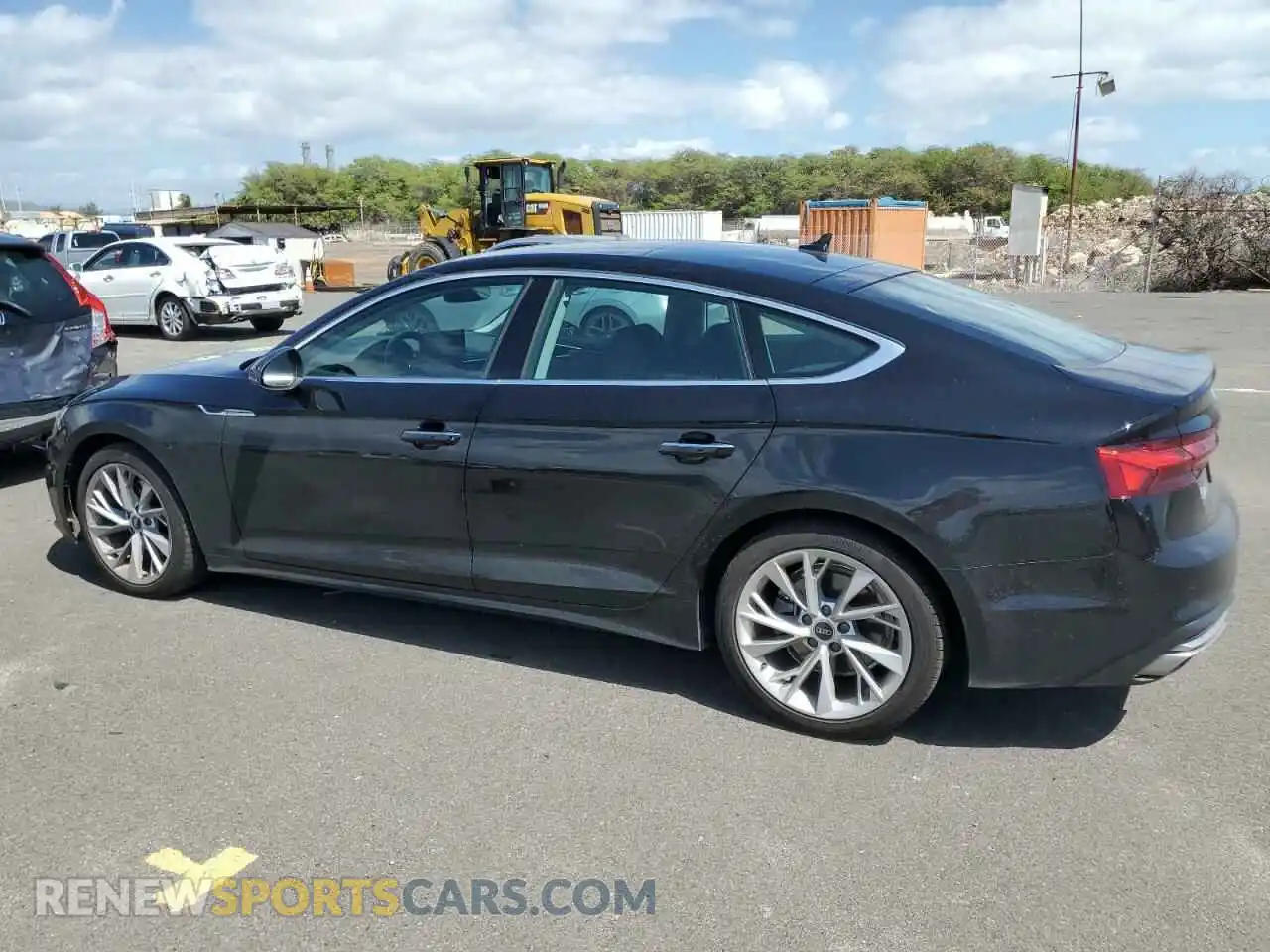 2 Photograph of a damaged car WAUABCF51NA009193 AUDI A5 2022
