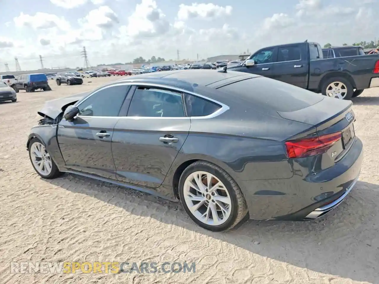 2 Photograph of a damaged car WAUABCF53NA026772 AUDI A5 2022