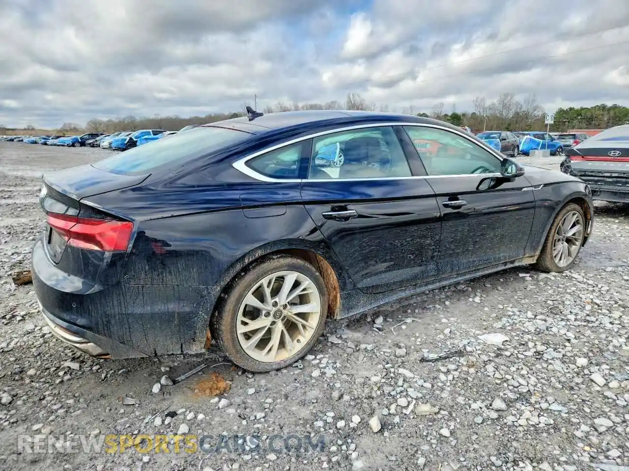 3 Photograph of a damaged car WAUABCF56NA006354 AUDI A5 2022