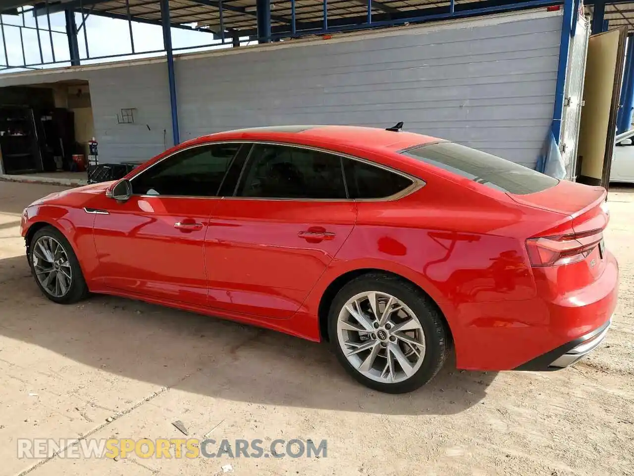 2 Photograph of a damaged car WAUABCF56NA018021 AUDI A5 2022