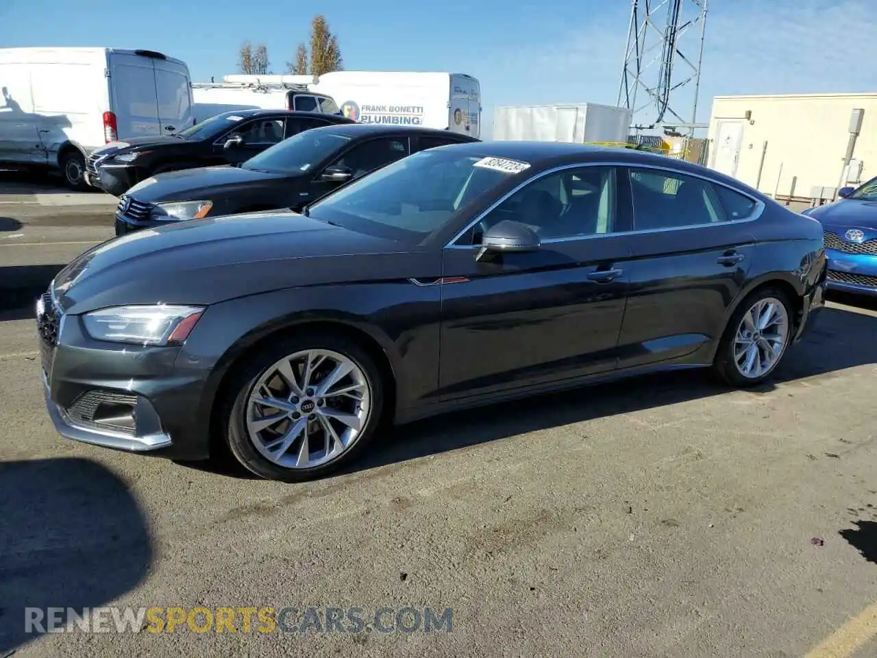 1 Photograph of a damaged car WAUABDF54NA015673 AUDI A5 2022