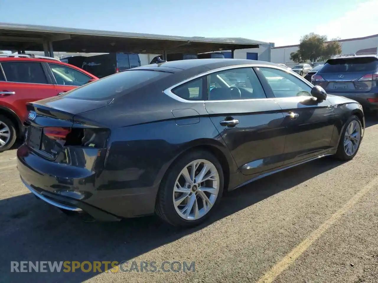 3 Photograph of a damaged car WAUABDF54NA015673 AUDI A5 2022