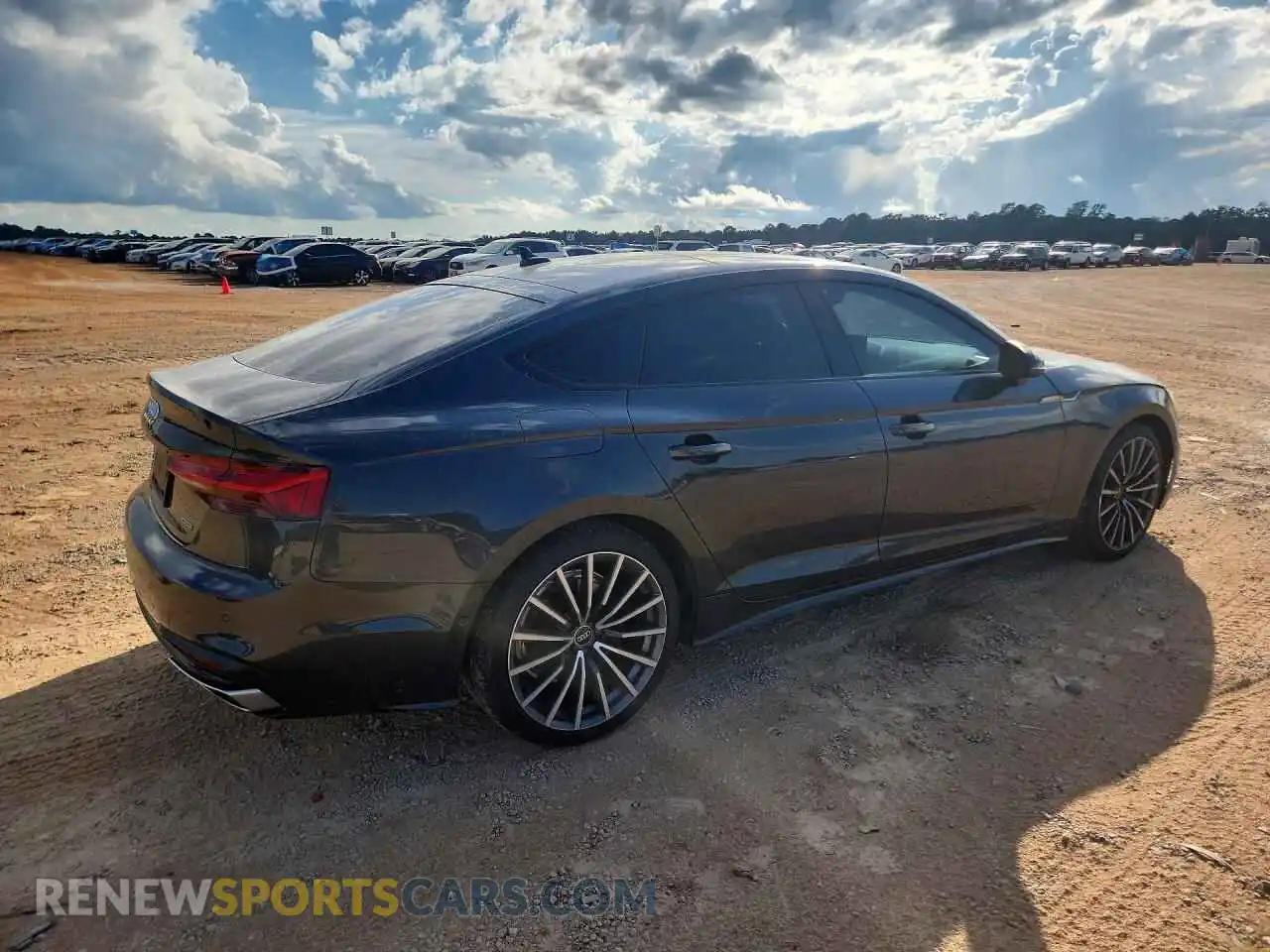 3 Photograph of a damaged car WAUBBCF54NA003246 AUDI A5 2022