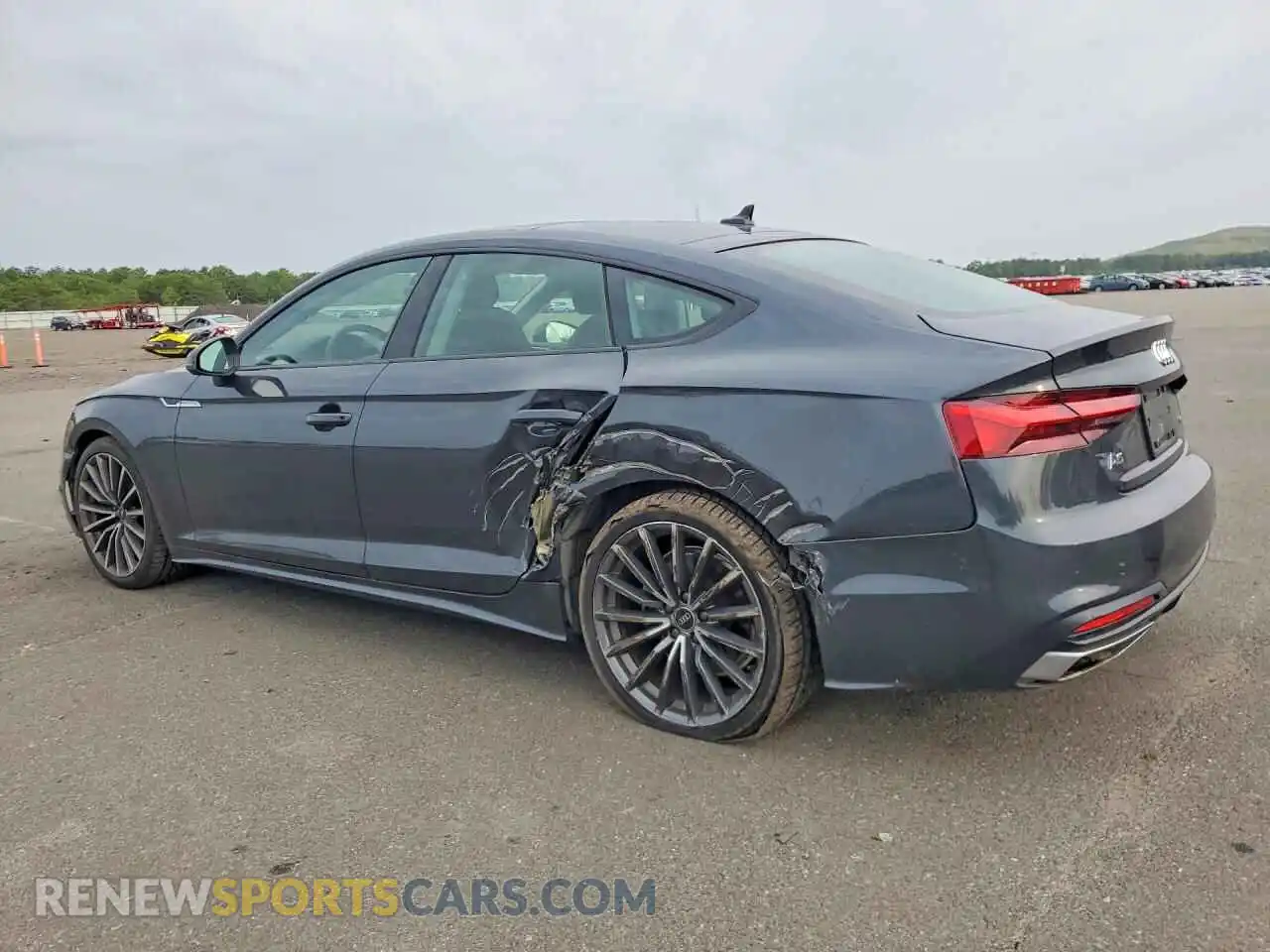 2 Photograph of a damaged car WAUCBCF51NA005993 AUDI A5 2022
