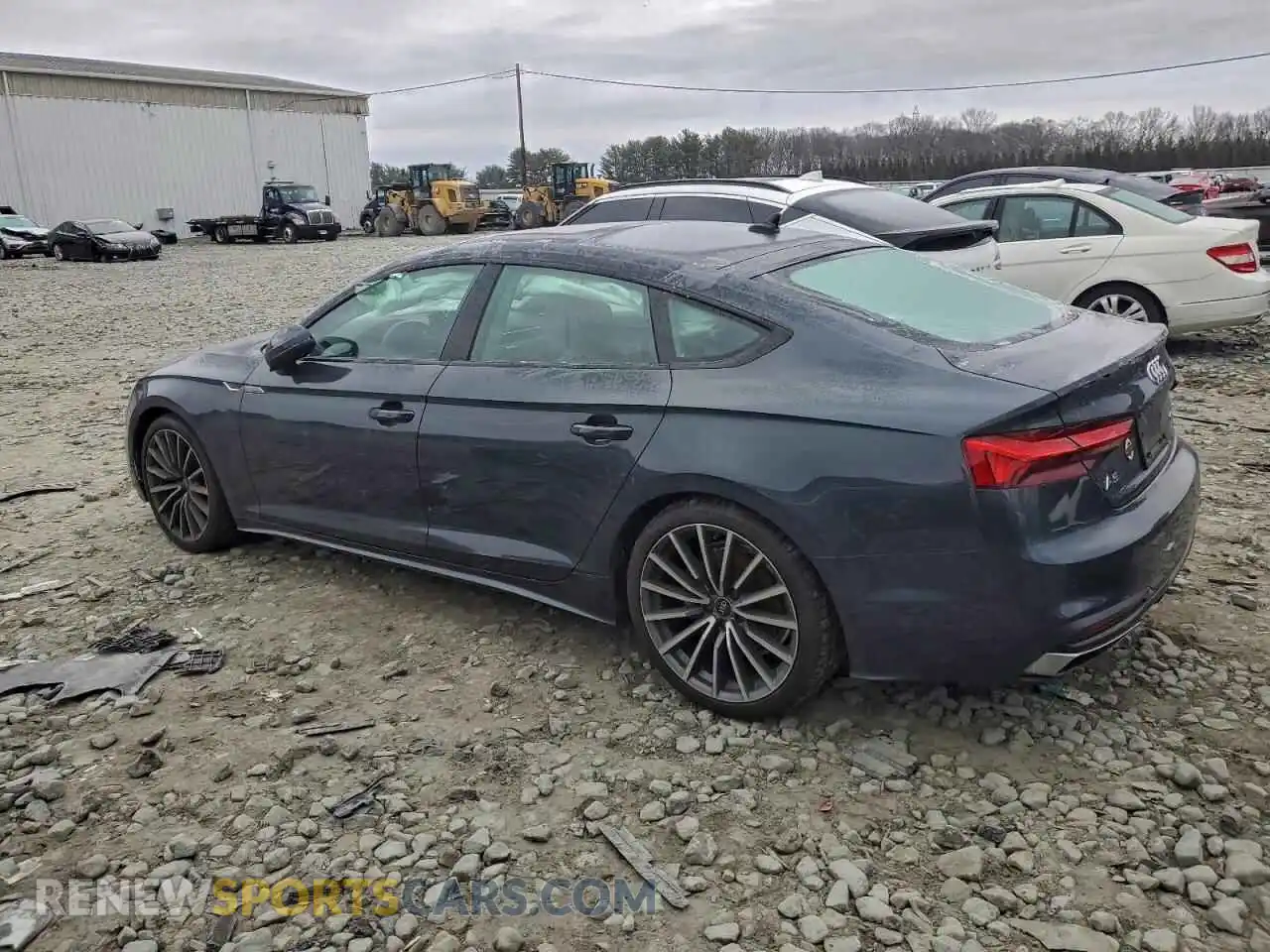 2 Photograph of a damaged car WAUCBCF52NA006022 AUDI A5 2022