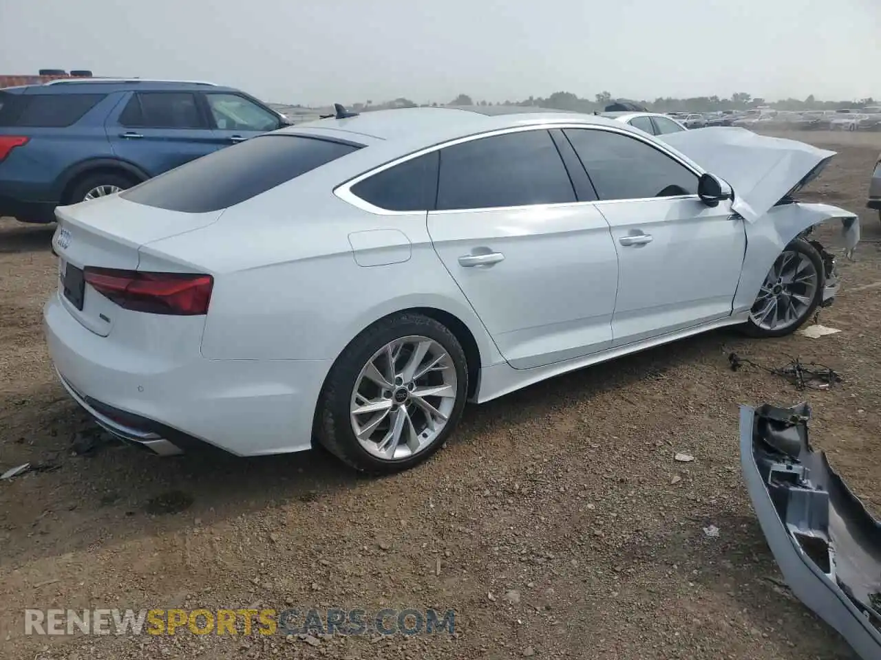 3 Photograph of a damaged car WAUCBCF52NA030031 AUDI A5 2022