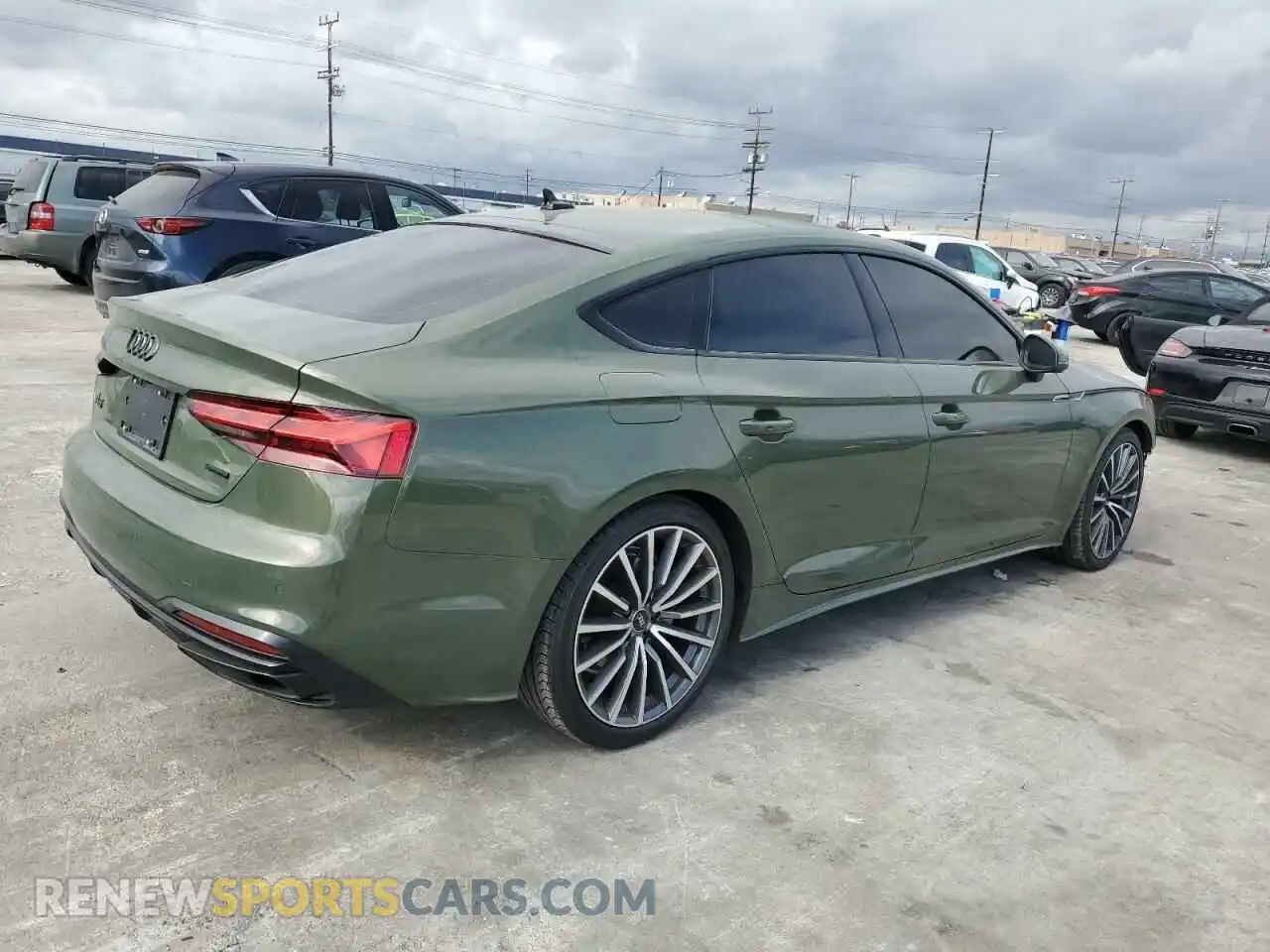3 Photograph of a damaged car WAUCBCF53NA029499 AUDI A5 2022