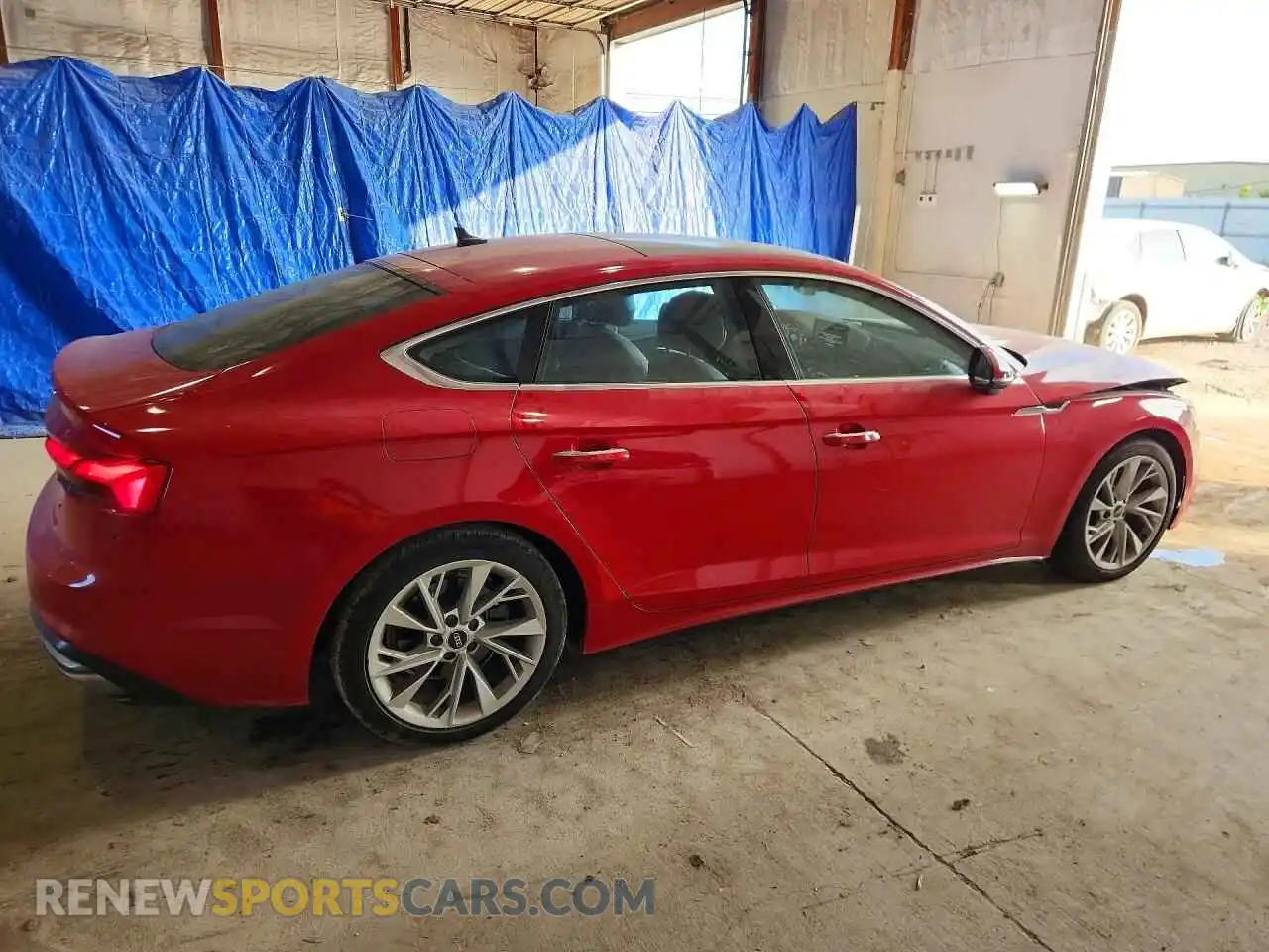 3 Photograph of a damaged car WAUCBCF57NA032342 AUDI A5 2022