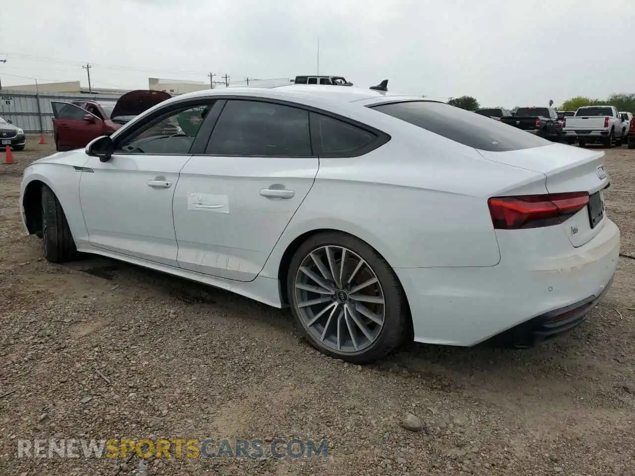 2 Photograph of a damaged car WAUCBCF58NA027585 AUDI A5 2022
