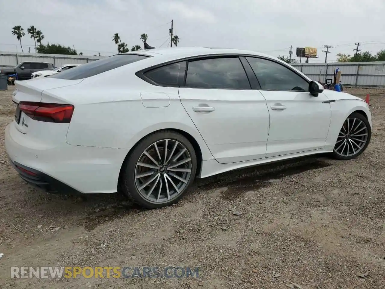 3 Photograph of a damaged car WAUCBCF58NA027585 AUDI A5 2022
