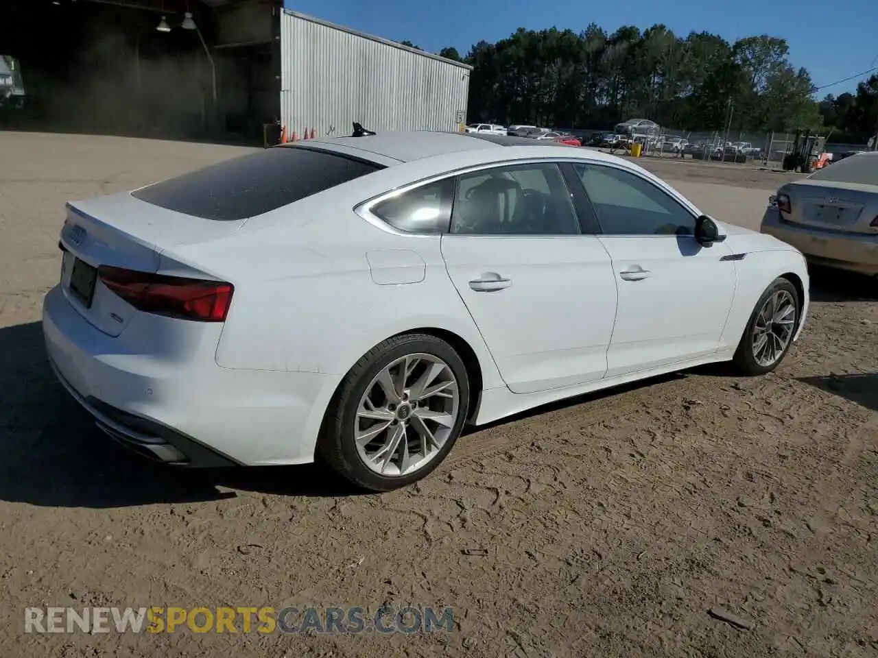 3 Photograph of a damaged car WAUCBCF58NA032821 AUDI A5 2022