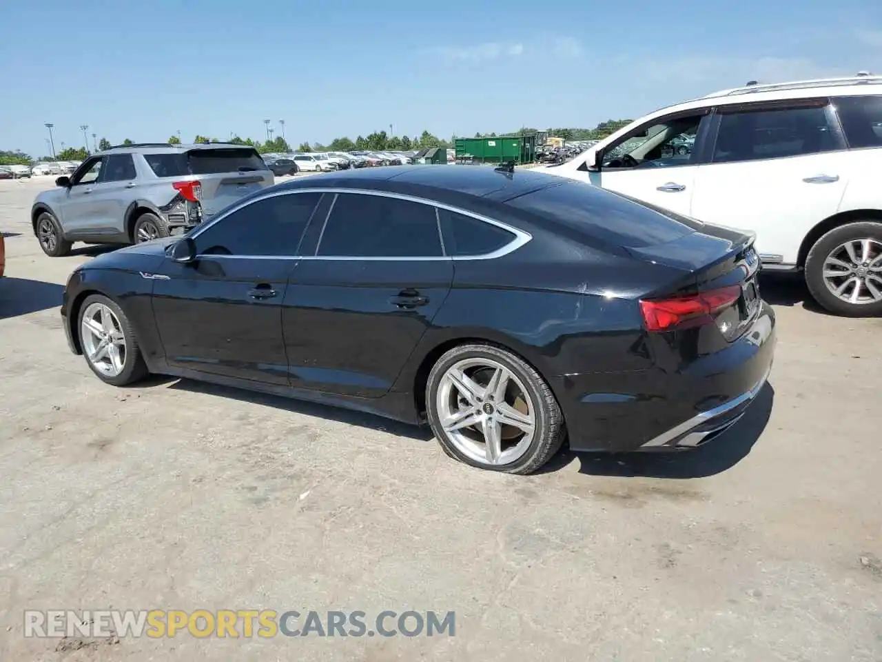 2 Photograph of a damaged car WAUDACF52NA006724 AUDI A5 2022
