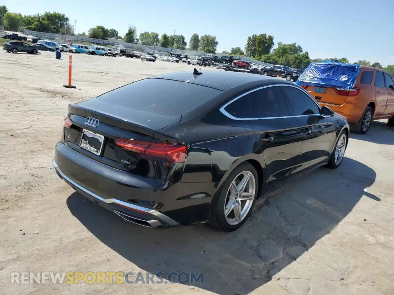 3 Photograph of a damaged car WAUDACF52NA006724 AUDI A5 2022