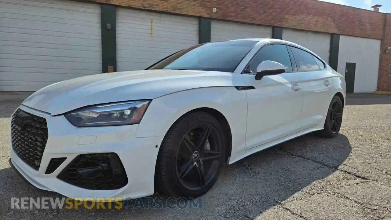 2 Photograph of a damaged car WAUDACF58NA009238 AUDI A5 2022