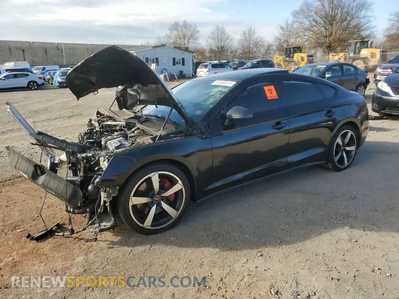 1 fotografías del automóvil dañado WAUEACF53NA040613 AUDI A5 2022