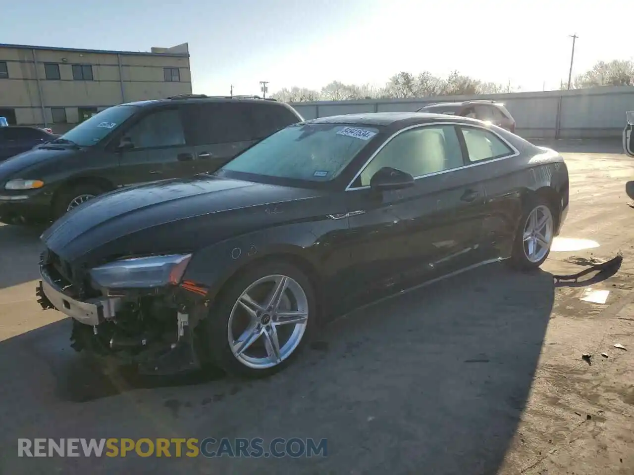 1 Photograph of a damaged car WAUSAAF58NA038637 AUDI A5 2022