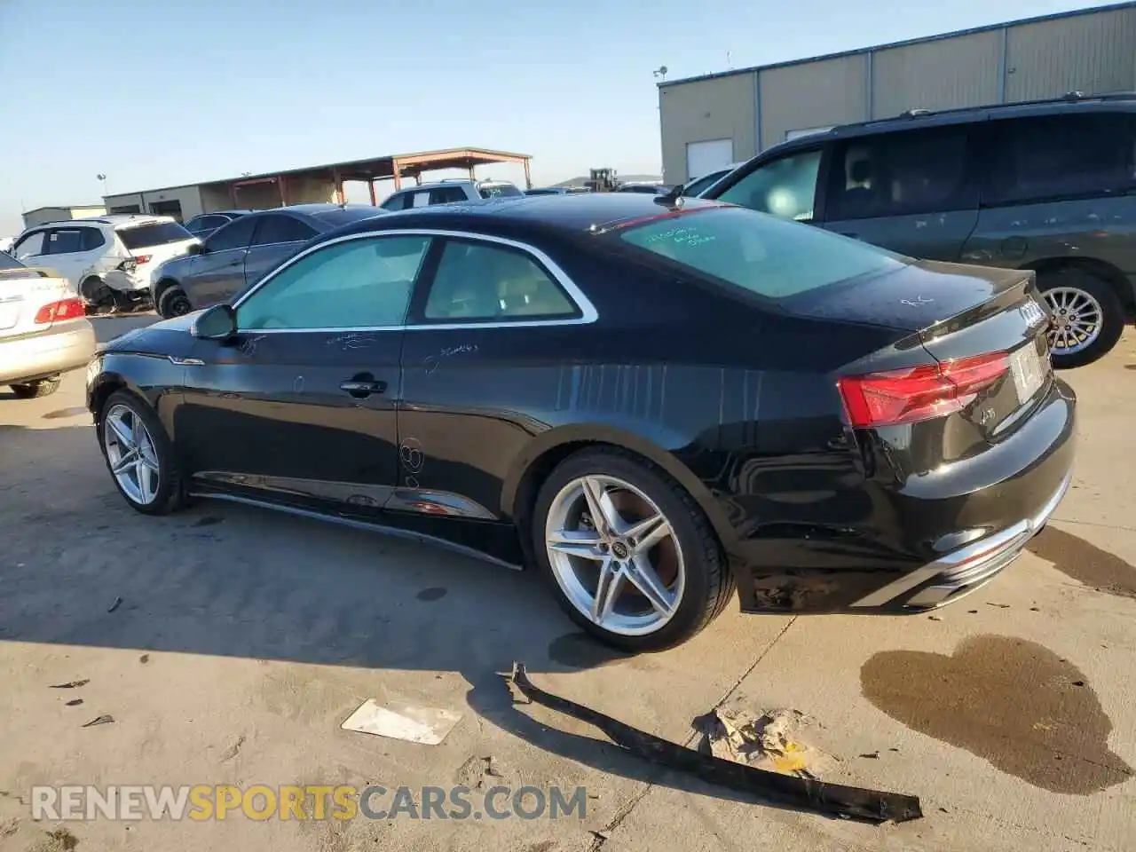 2 Photograph of a damaged car WAUSAAF58NA038637 AUDI A5 2022