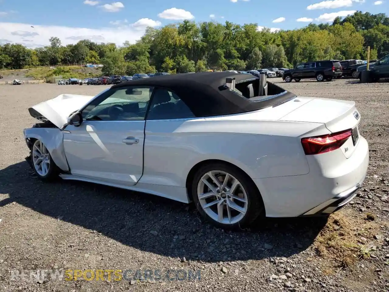 2 Photograph of a damaged car WAU3AGF53PN006309 AUDI A5 2023