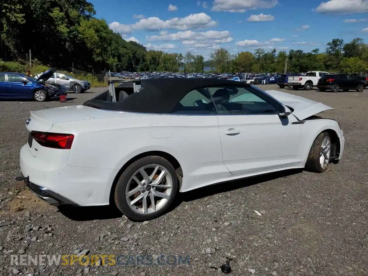 3 Photograph of a damaged car WAU3AGF53PN006309 AUDI A5 2023