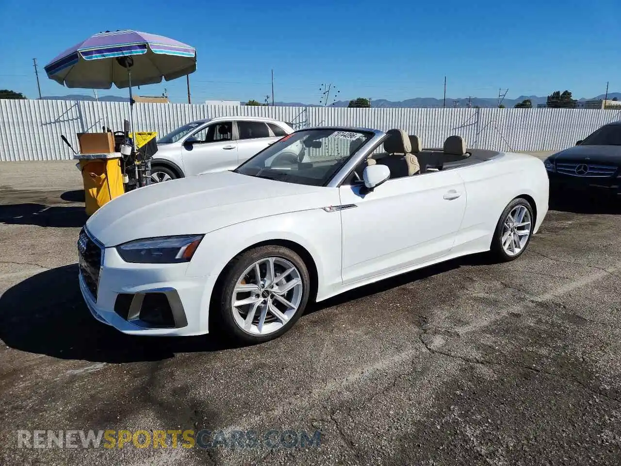 1 Photograph of a damaged car WAU3AGF5XPN002886 AUDI A5 2023