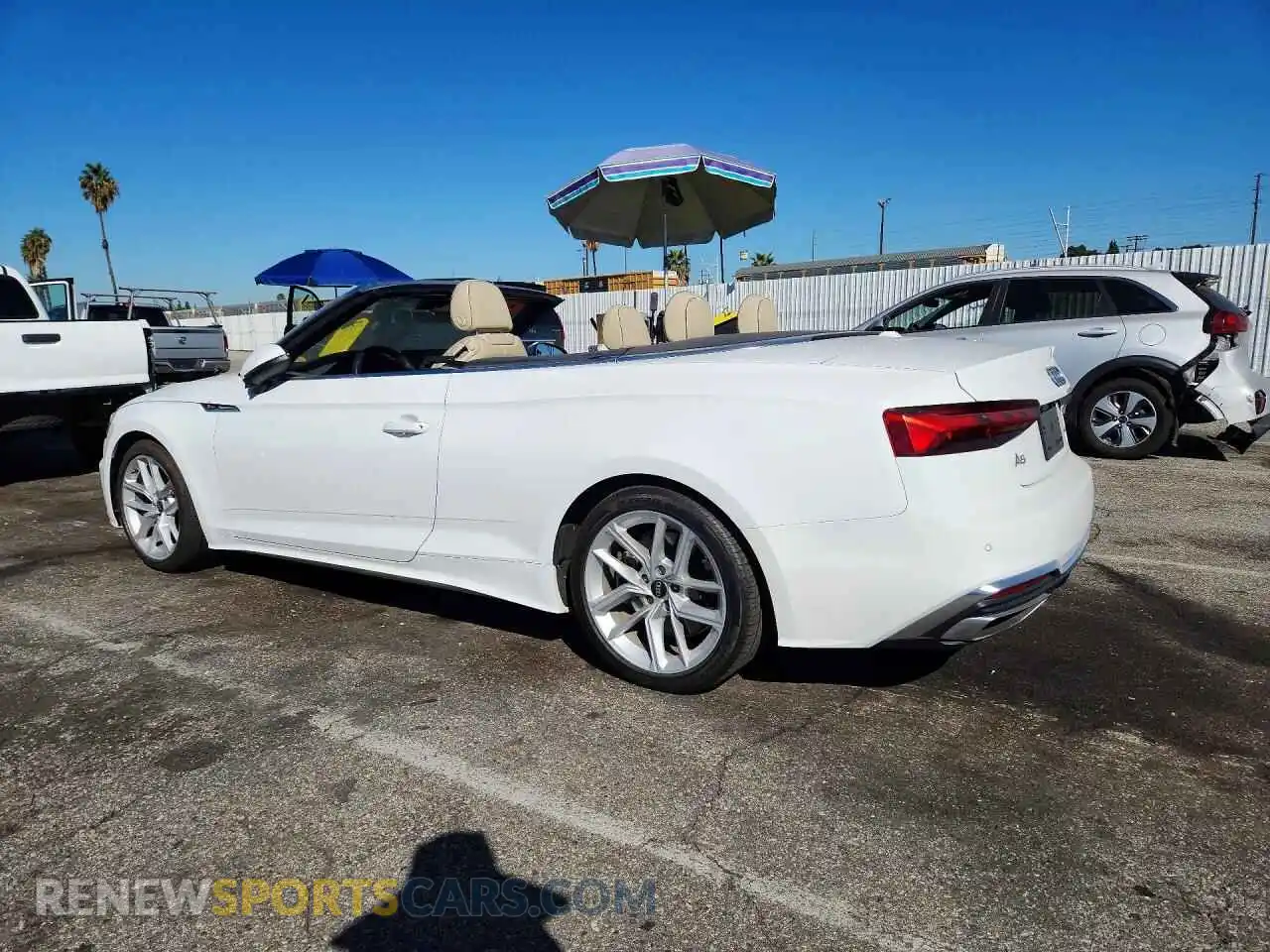 2 Photograph of a damaged car WAU3AGF5XPN002886 AUDI A5 2023