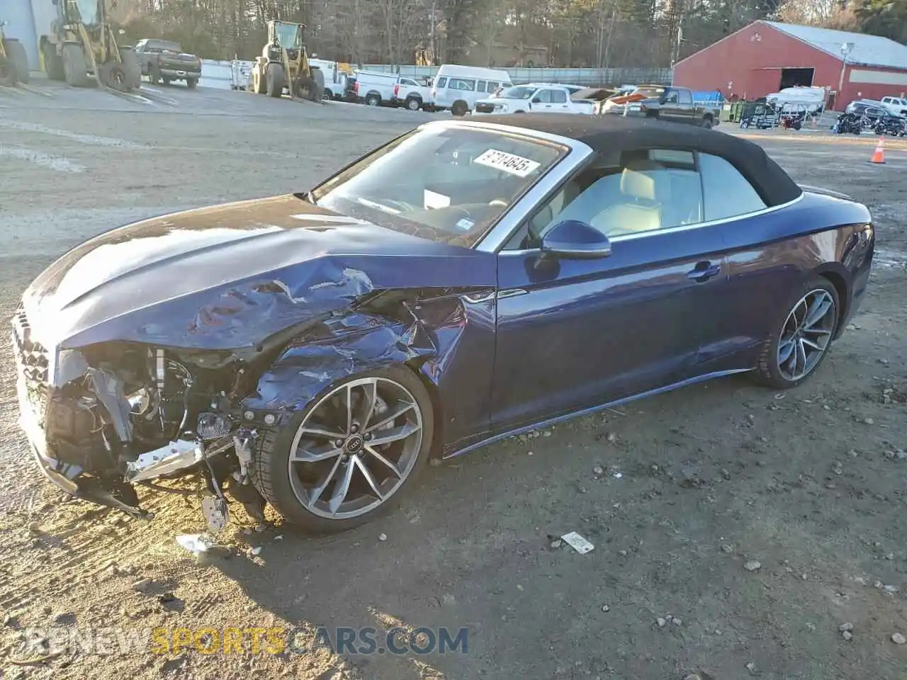 1 Photograph of a damaged car WAU4AGF59PN002642 AUDI A5 2023