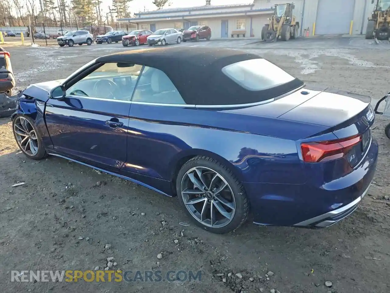 2 Photograph of a damaged car WAU4AGF59PN002642 AUDI A5 2023
