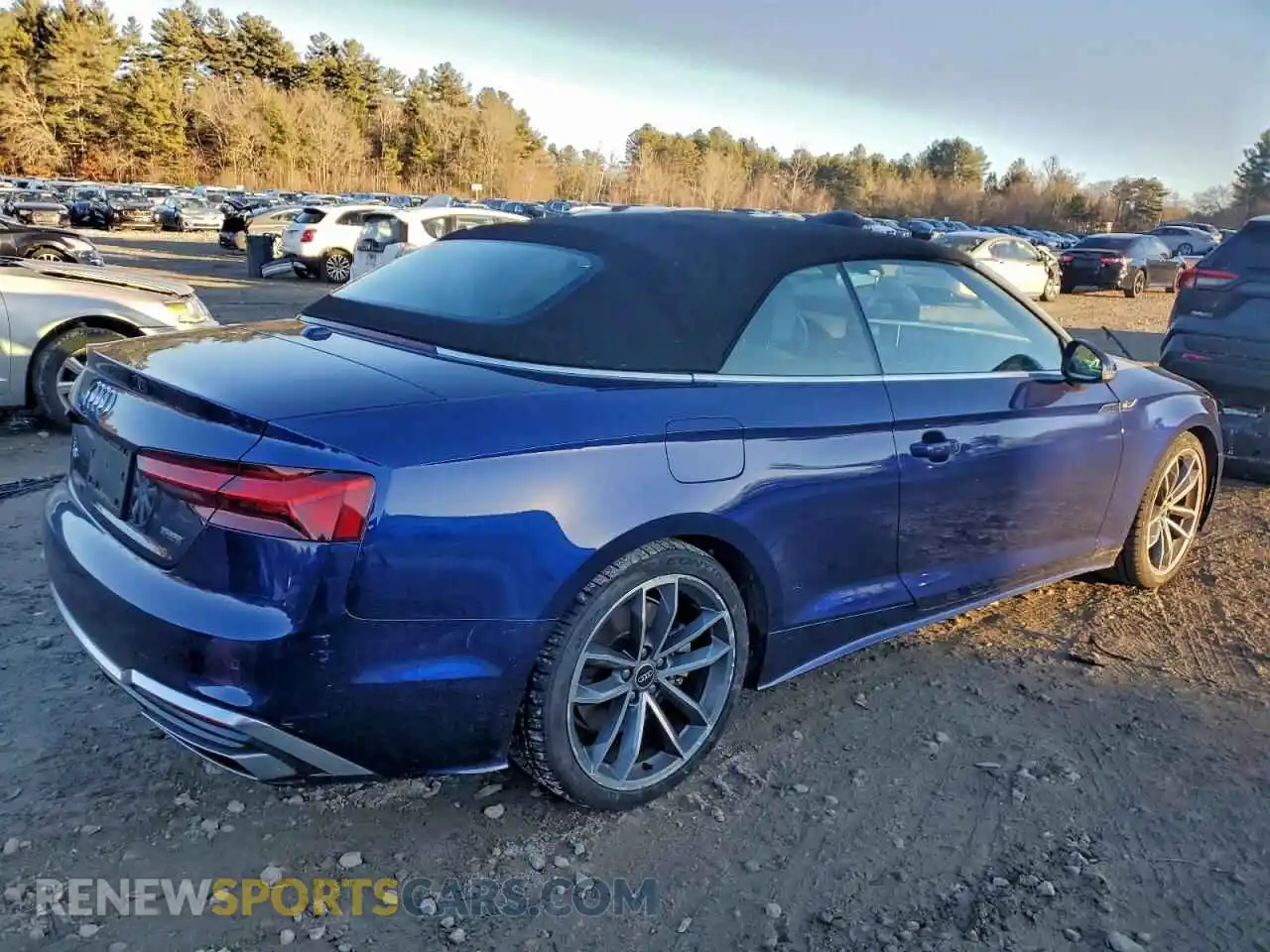3 Photograph of a damaged car WAU4AGF59PN002642 AUDI A5 2023