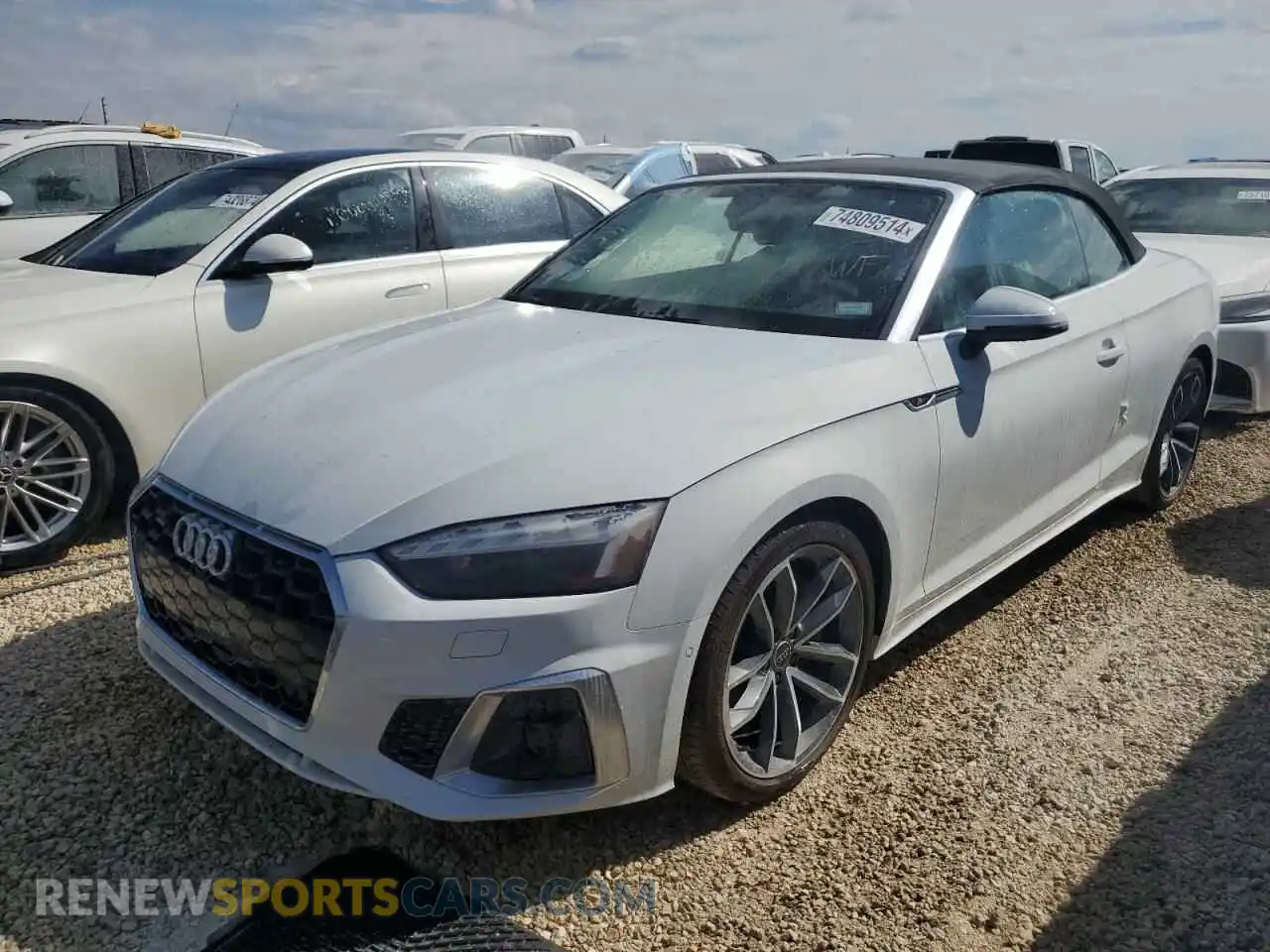 1 Photograph of a damaged car WAU5AGF58PN007433 AUDI A5 2023