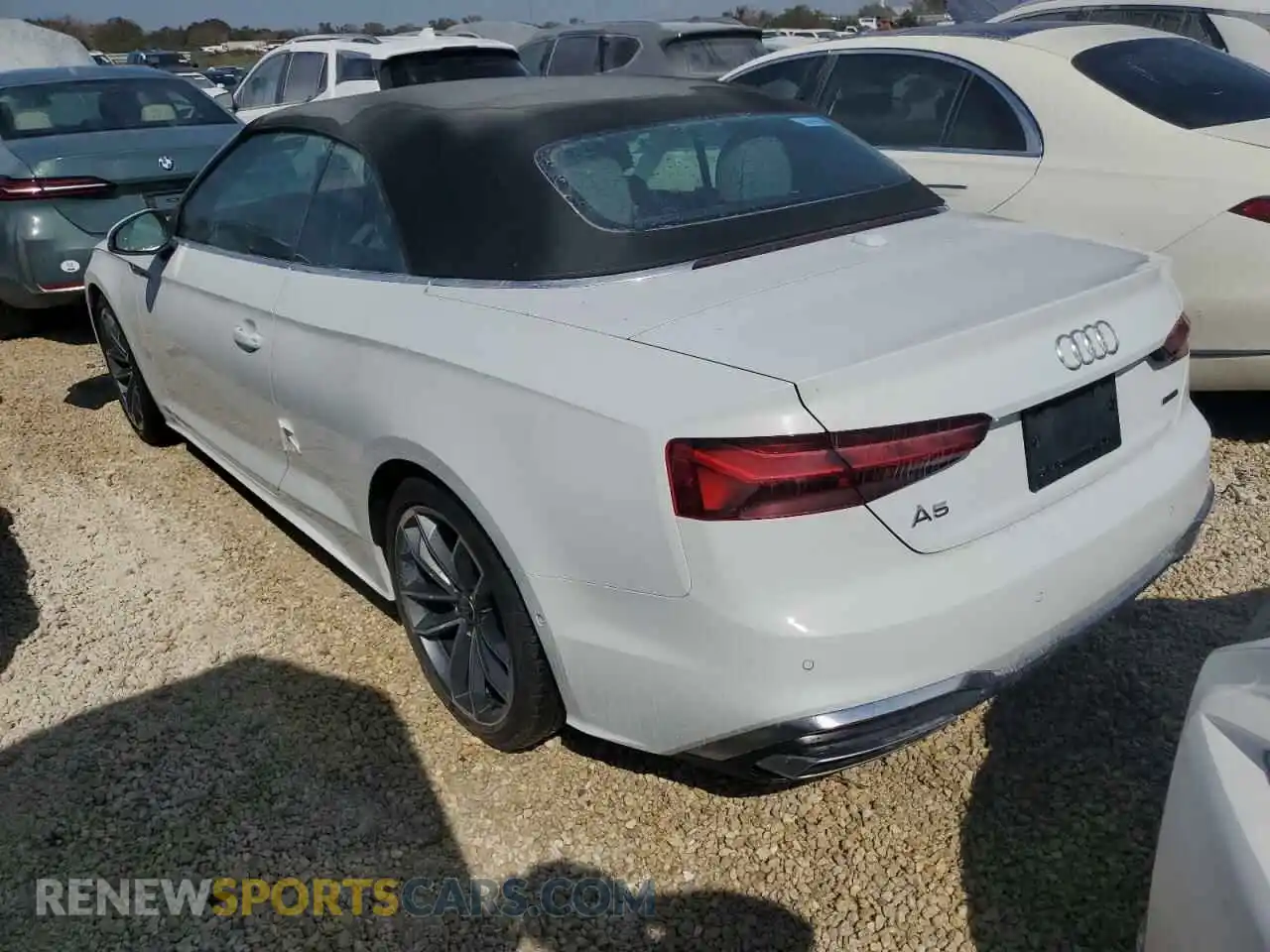 2 Photograph of a damaged car WAU5AGF58PN007433 AUDI A5 2023