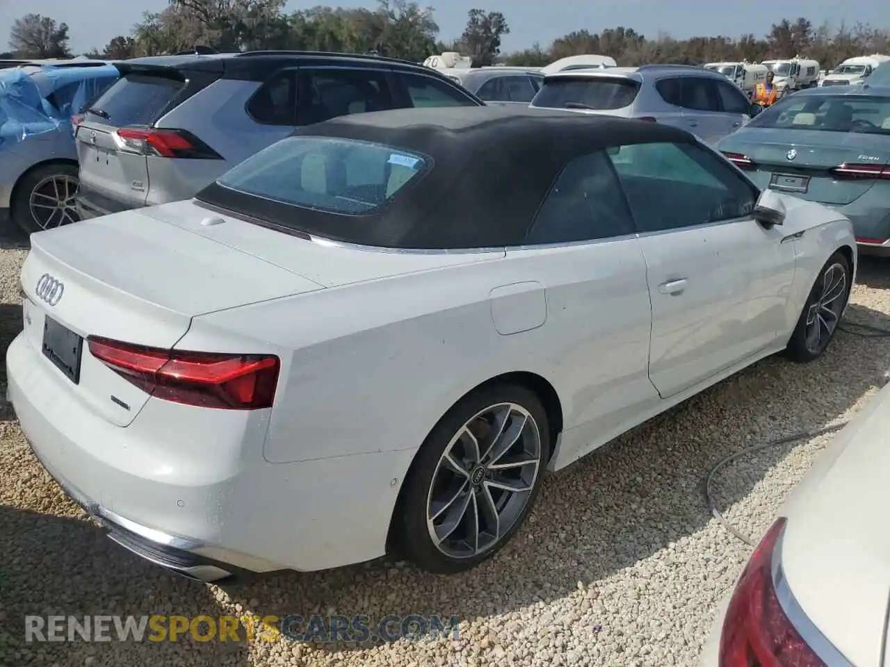3 Photograph of a damaged car WAU5AGF58PN007433 AUDI A5 2023