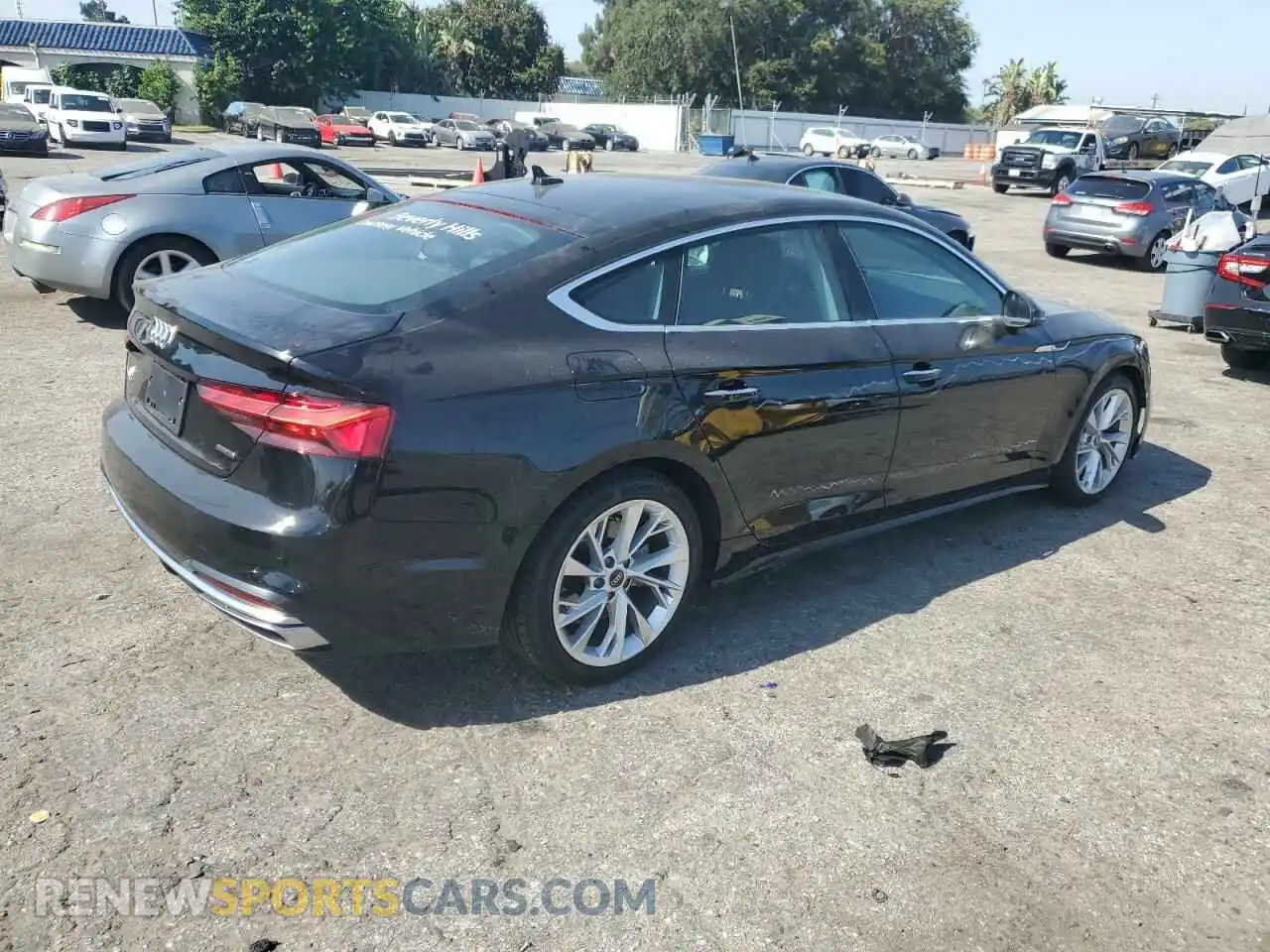 3 Photograph of a damaged car WAUABCF51PA017295 AUDI A5 2023