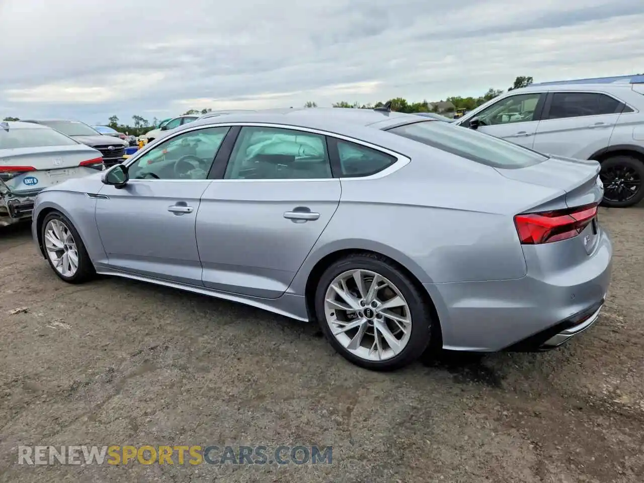 2 Photograph of a damaged car WAUCBCF52PA048693 AUDI A5 2023