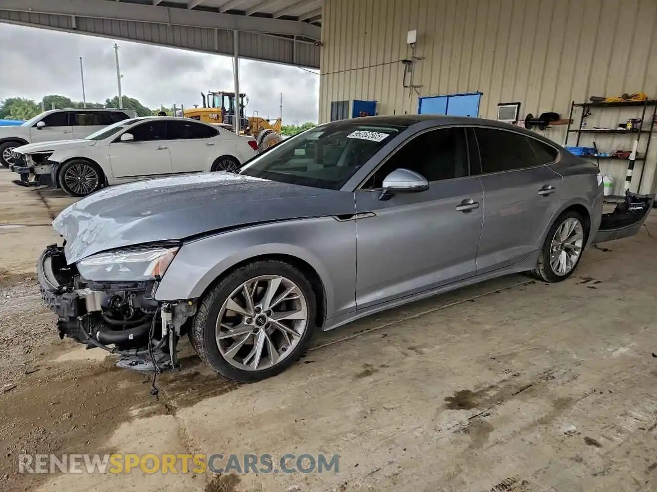 1 Photograph of a damaged car WAUCBCF54PA035864 AUDI A5 2023