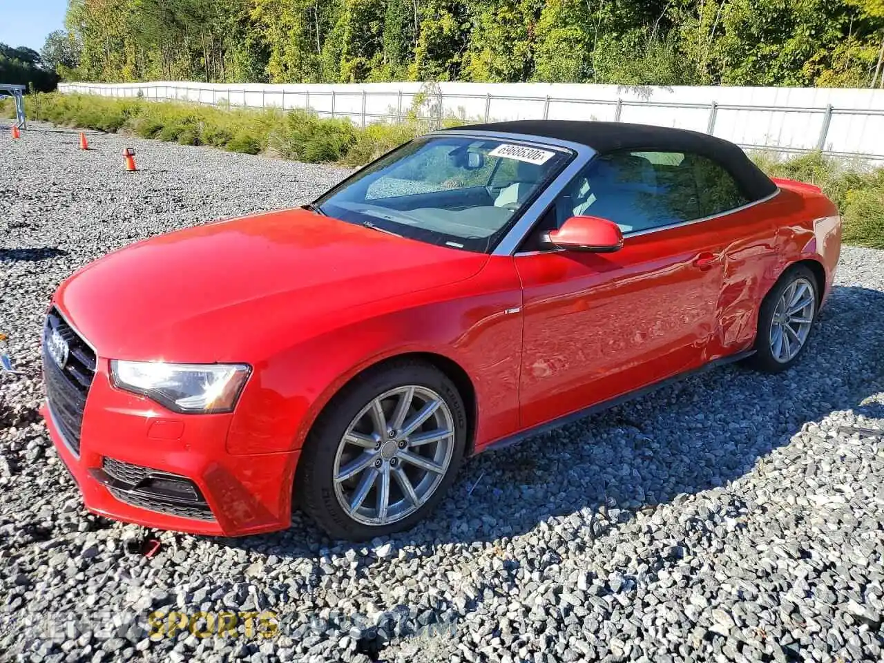 1 fotografías del automóvil dañado WAUD2AFH2HN003900 AUDI A5 2023